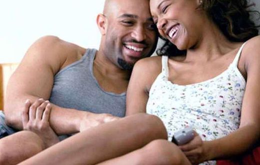 Happy couple
