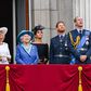 Members of the royal family at Buckingham Palace on July 10, 2018.Anwar Hussein/WireImage