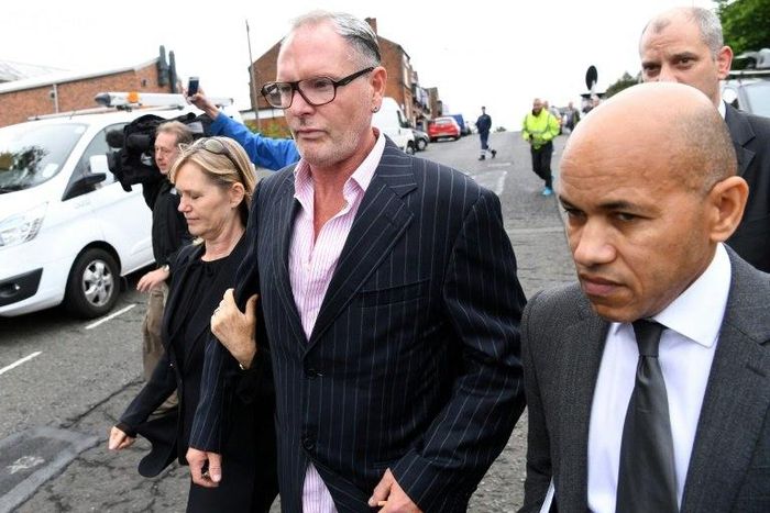 Former England international Paul Gascoigne (pictured centre in 2016) has struggled with alcoholism since he retired