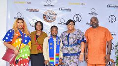 Latasha Ngwube, Communications and PR consultant; Edna Yevu BDE, Global Wings Travel & Tours Ltd; Ebenezer Otoo, ITM, Adansi Travels Ltd, Roberta Dawson-Amoah Director, Ghana Tourism Authority (GTA); Diallo Sumbry, President & CEO The Adinkra Group. (L...