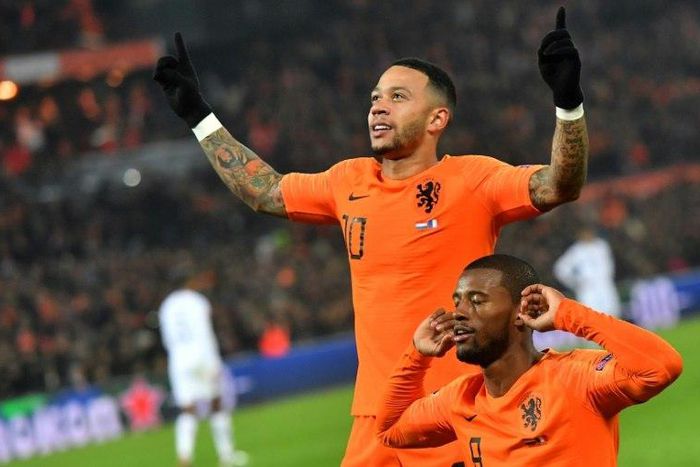 Wijnaldum and Depay both scored as the Netherlands beat France
