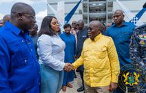 President Akufo-Addo and MP for Dome Kwabenya, Sarah Adwoa Safo