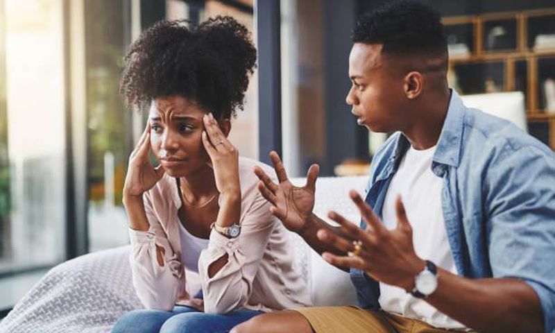 Confused couple