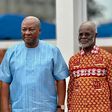 Dr Papa Kwesi Ndoum and John Mahama