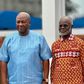 Dr Papa Kwesi Ndoum and John Mahama