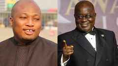 President Akufo-Addo and Okudzeto Ablakwa