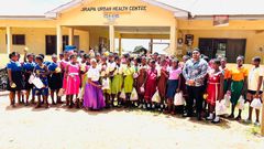 Basil David Anthony donates to support 500 girls in Jirapa