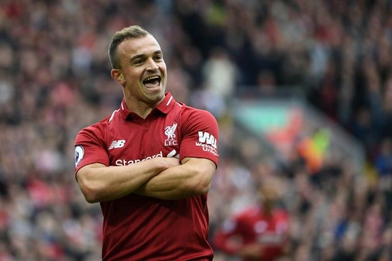 Xherdan Shaqiri made a big impact on his first Liverpool start in a 3-0 win over Southampton