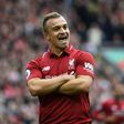Xherdan Shaqiri is not travelling with Liverpool for their Champions League match against Red Star Belgrade