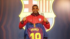 Kevin-Prince Boateng joined Barcelona on loan in January 2019