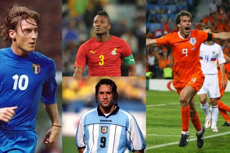 Asamoah Gyan has more international goals than these legendary strikers