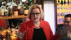 ST LOUIS, MO - NOVEMBER 05: Senator Claire McCaskill (D-MO) speaks with supporters at The Royale bar on November 5, 2018 in St. Louis, Missouri. McCaskill is in a tight race for votes with her Republican challenger Josh Hawley for tomorrow's midterm el...