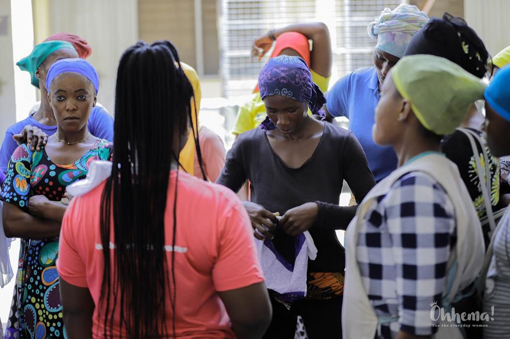 IWD 2023: AMA in partnership with Ohhema La Carte donates over 1,500 sanitary pads to Kayayo