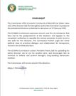 ECOWAS-COMMUNIQUE