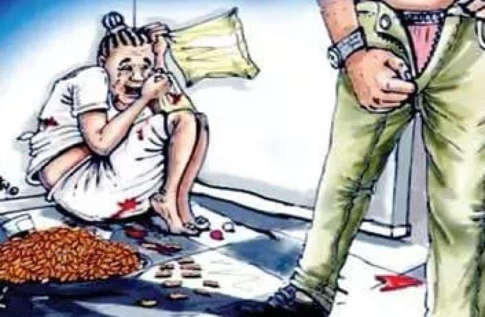 I defiled her in my sitting room, not bathhouse! – Suspect argues with police