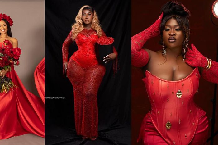 Ghanaian celebrity Valentine's Day photos
