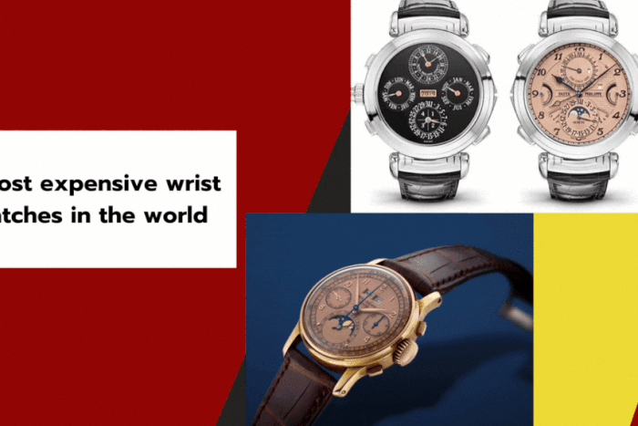 5 most expensive wrist watches in the world