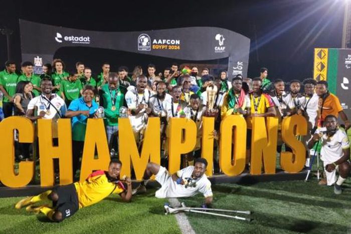 Ghana’s amputee team beats Morocco to be crowned 2024 AFCON champions