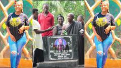 Family of late Maa Adwoa storm Cemetery seeking Lotto numbers: "27 double 8"