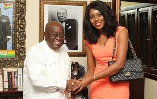 Yvonne Nelson and Nana Addo