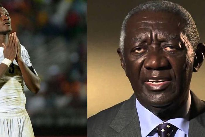 Former President Kufour dissuaded Gyan from leaving camp during the 2008 AFCON