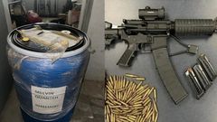 Ghanaian soldier in U.S. army convicted of smuggling guns in blue barrels