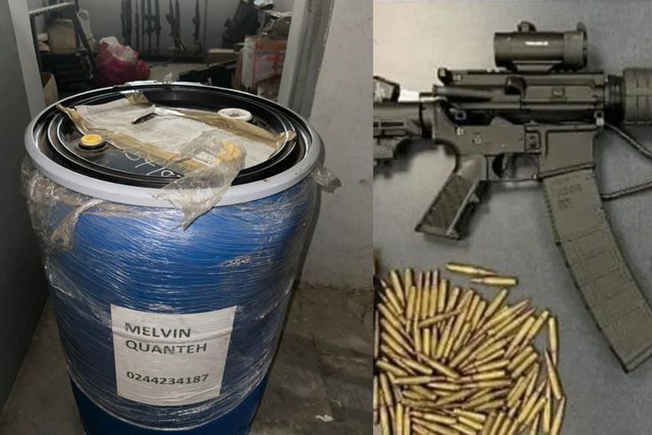 Ghanaian soldier in U.S. army convicted of smuggling guns in blue barrels