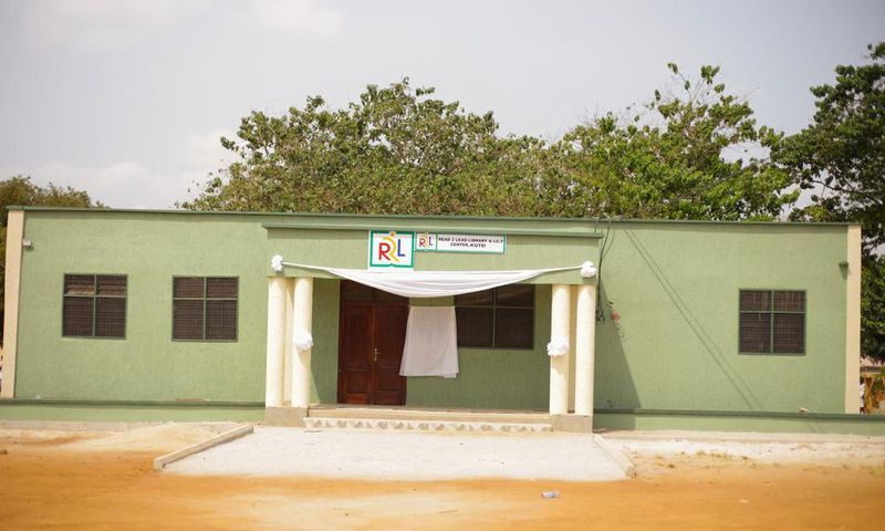 Read2Lead library at Kotei, Kumasi