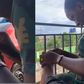 Female soldier romantically cuts civilian husband's toenails, netizens react