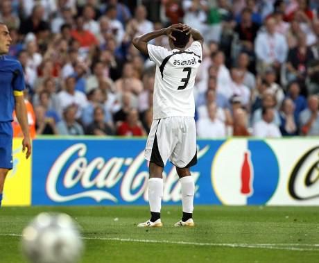 Asamoah Gyan during 2006 World Cup