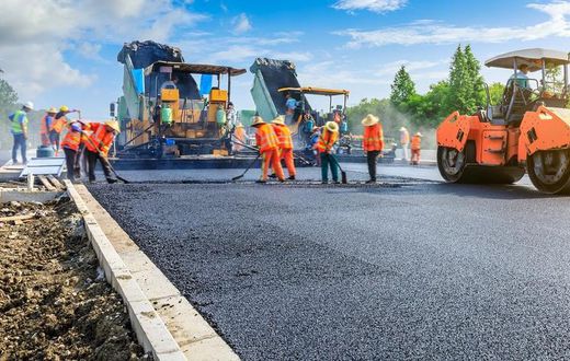 Road construction