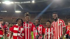 Williams brothers Inaki and Nico share Copa del Rey success with family