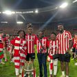 Williams brothers Inaki and Nico share Copa del Rey success with family