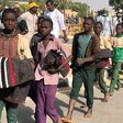 Some of the schoolchildren that were abducted from their schools by bandits in Nigeria (FR24)
