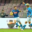 Mertens struck in the 90th minute at the Stadio San Paolo