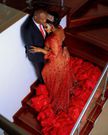 Amber Ray with her fiancé Kennedy Rapudo