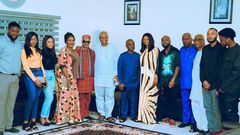 Davido's family meets Chioma's website