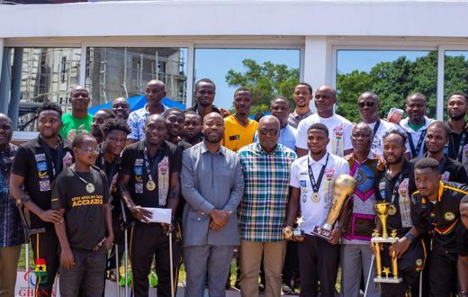 John Mahama donates $10,000 to Ghana’s amputee team for winning AFCON