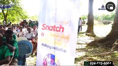 Dampare takes Snatch Them Young Policing Initiative to Volta region