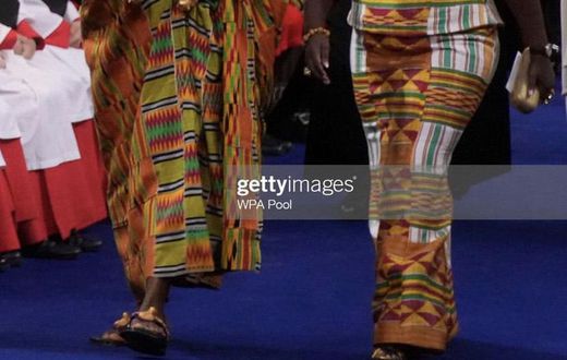 Otomfuor Osei Tutu and Lady Julia