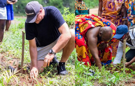 Pernod Ricard Ghana’s planting of 10,000 trees begins at Moree
