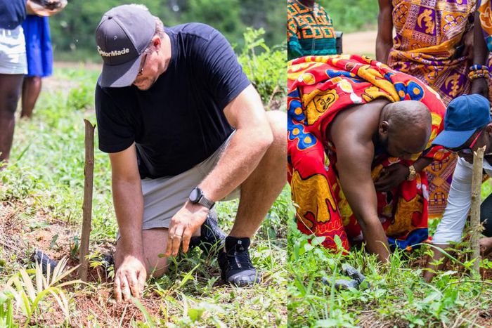 Pernod Ricard Ghana’s planting of 10,000 trees begins at Moree