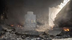 Explosion in Shama