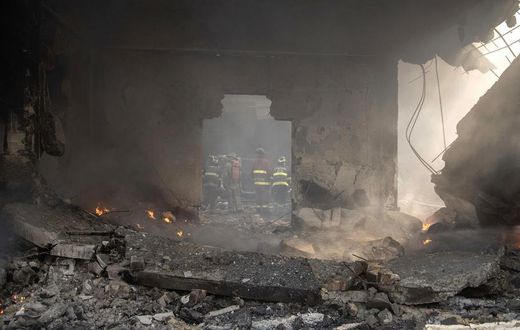 Explosion in Shama