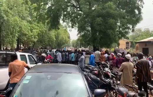 Police clash with NDC supporters in Savelugu