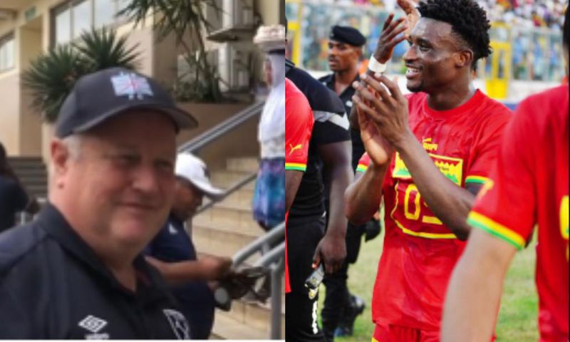 Meet the West Ham fan who travelled from London to watch Kudus in Ghana