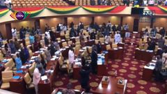 Ghanaian MPs recite National Pledge as new standing order makes it compulsory