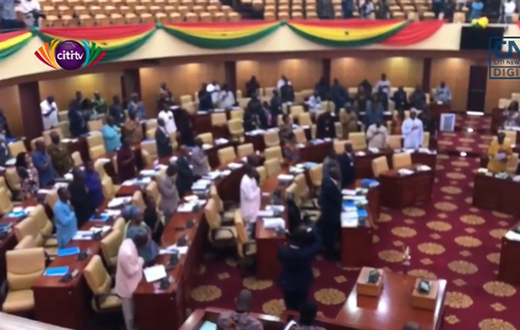 Ghanaian MPs recite National Pledge as new standing order makes it compulsory