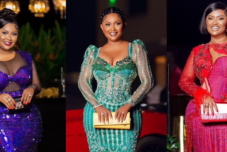 Nana Ama McBrown as wedding guest