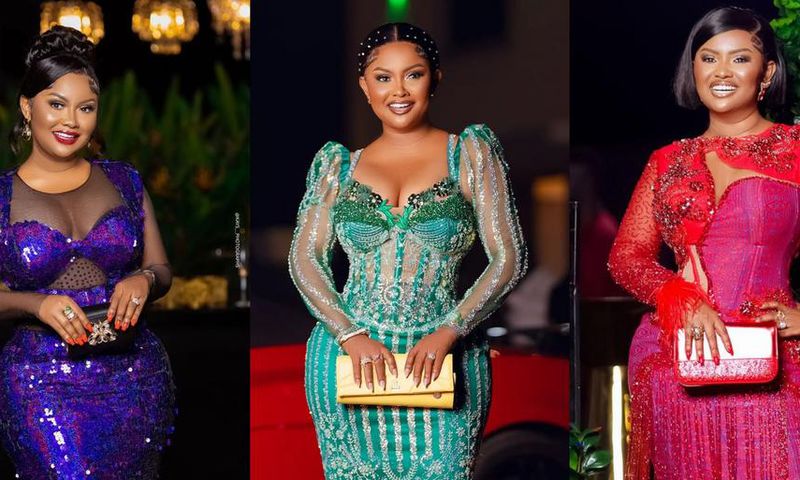 Nana Ama McBrown as wedding guest